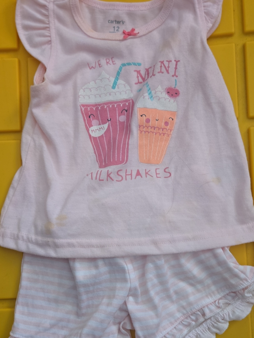 Carter's pink pajama's